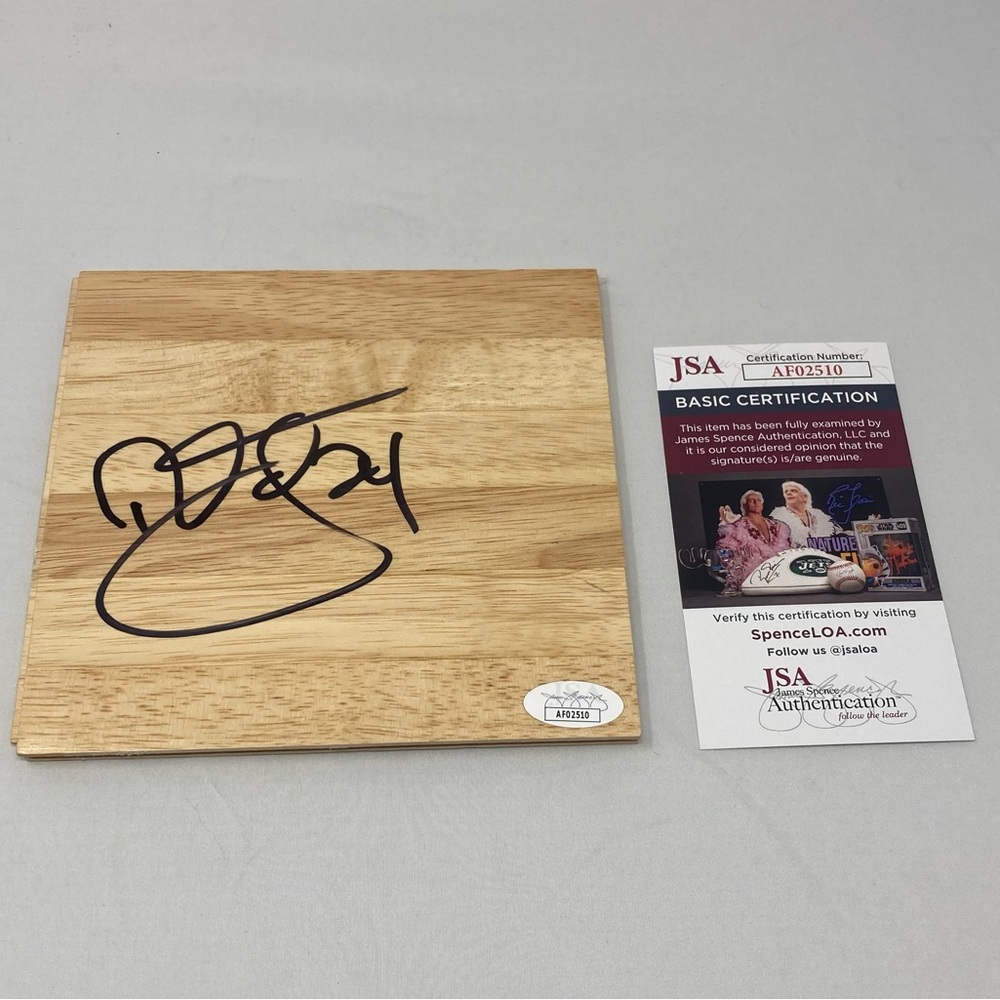 Richard Jefferson signed 6x6‎ Floor Arizona Wildcats JSA COA